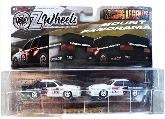 OZ WHEELS TWIN PACK BATHURST RACING LEGENDS - 1990 HOLDEN RACING TEAM 1ST & 5TH TOOHEY'S 1000- VL COMMODORE - Toyworld Frankston