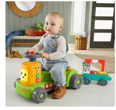 FISHER PRICE 4 IN 1 FARM TO MARKET TRACTOR - Toyworld Frankston