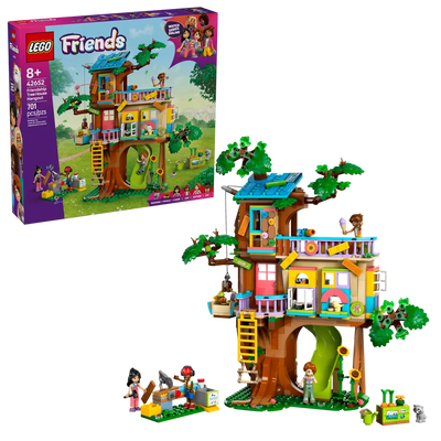 LEGO FRIENDS 42652 FRIENDSHIP TREE HOUSE HANGOUT - Toyworld Frankston
