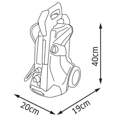 KARCHER K4 HIGH PRESSURE TROLLEY - Toyworld Frankston