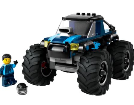 LEGO 60402 BLUE MONSTER TRUCK - Toyworld Frankston