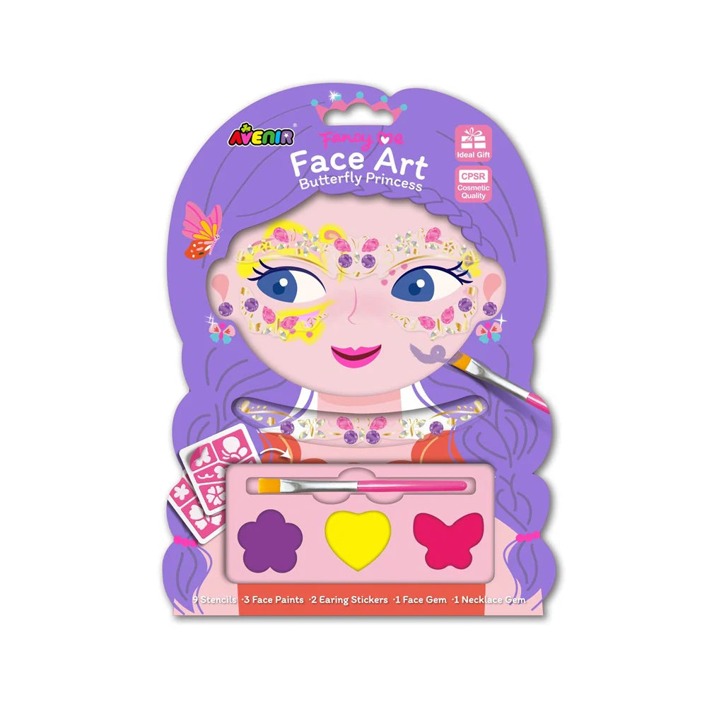 AVENIR FANCY ME FACE ART - BUTTERFLY PRINCESS