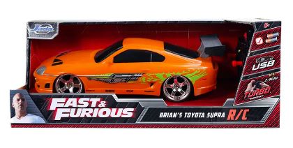 JADA TOYS FAST AND FURIOUS BRIAN'S TOYOTA SUPRA RC CAR - Toyworld Frankston