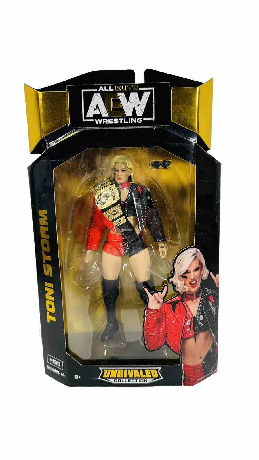 ALL ELITE WRESTLING UNRIVALED #130 TONI STORM ACTION FIGURE - Toyworld Frankston