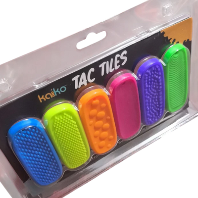 KAIKO - TAC TILES 6 STICK AND PICK SENSORY TILES