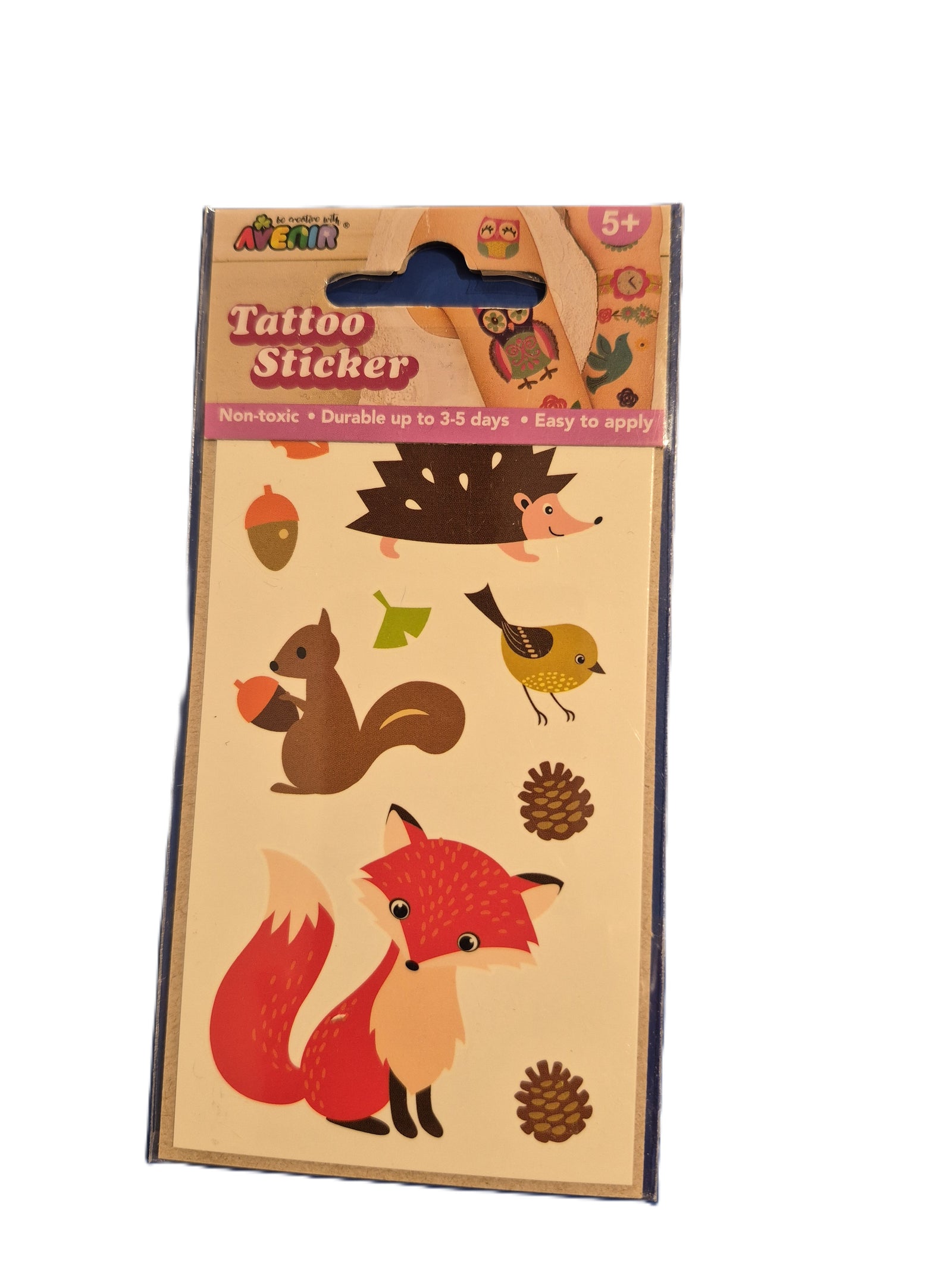 TATTOO STICKER FOREST FRIENDS