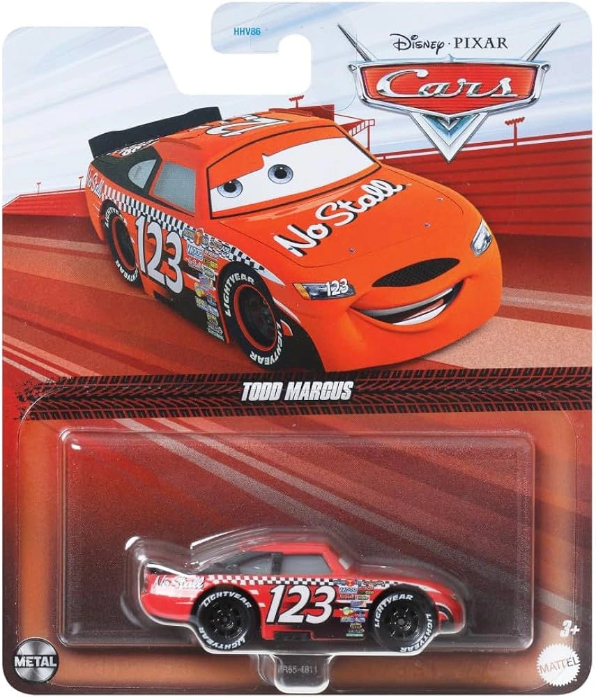 DISNEY CARS 3 DIECAST ASSORTED SINGLES - TODD MARCUS - Toyworld Frankston