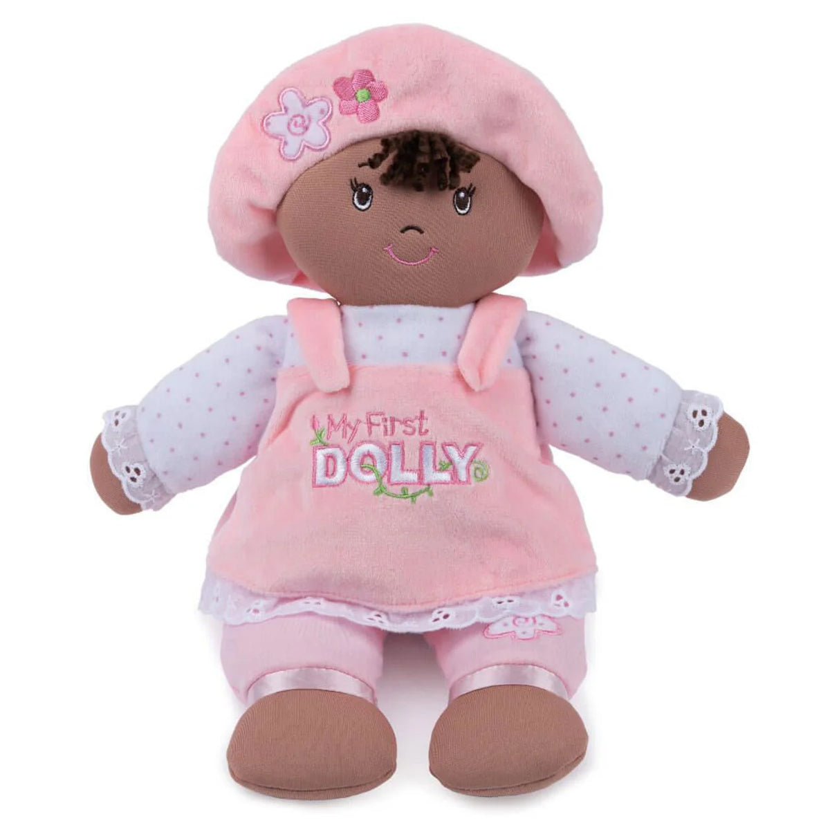 MY FIRST DOLLY DARK BROWN HAIR 33CM