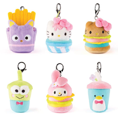 GUND HELLO KITTY & FRIENDS FAST FOOD SURPRISE PLUSH BLIND BOX - Toyworld Frankston