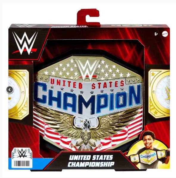 WWE UNITED STATES CHAMPIONSHIP BELT - Toyworld Frankston
