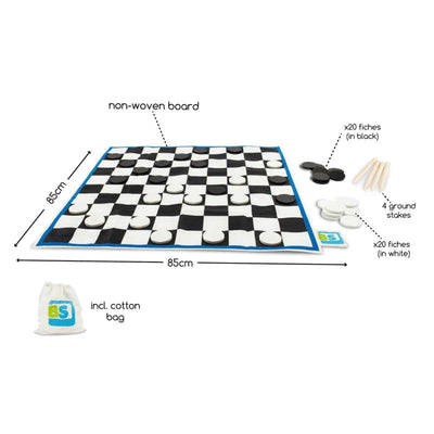 BS TOYS GIANT CHECKERS XL