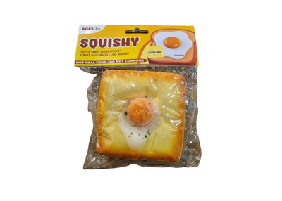SQUISHY SLOW RISE EGG ON TOAST