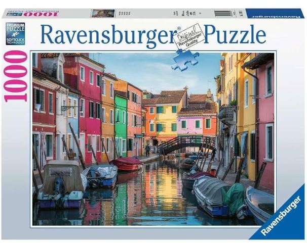 RAVENSBURGER 173921 BURANO ITALY 1000 PIECE PUZZLE - Toyworld Frankston
