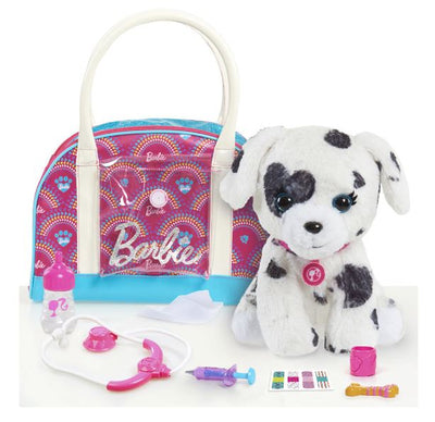 BARBIE KISS AND CARE VET PET DOCTOR SET - 9 PIECES - Toyworld Frankston