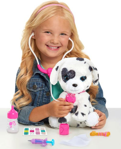 BARBIE KISS AND CARE VET PET DOCTOR SET - 9 PIECES - Toyworld Frankston