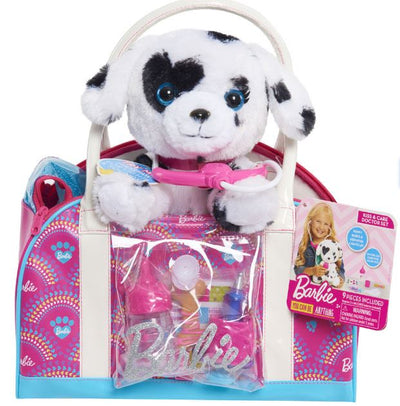 BARBIE KISS AND CARE VET PET DOCTOR SET - 9 PIECES - Toyworld Frankston