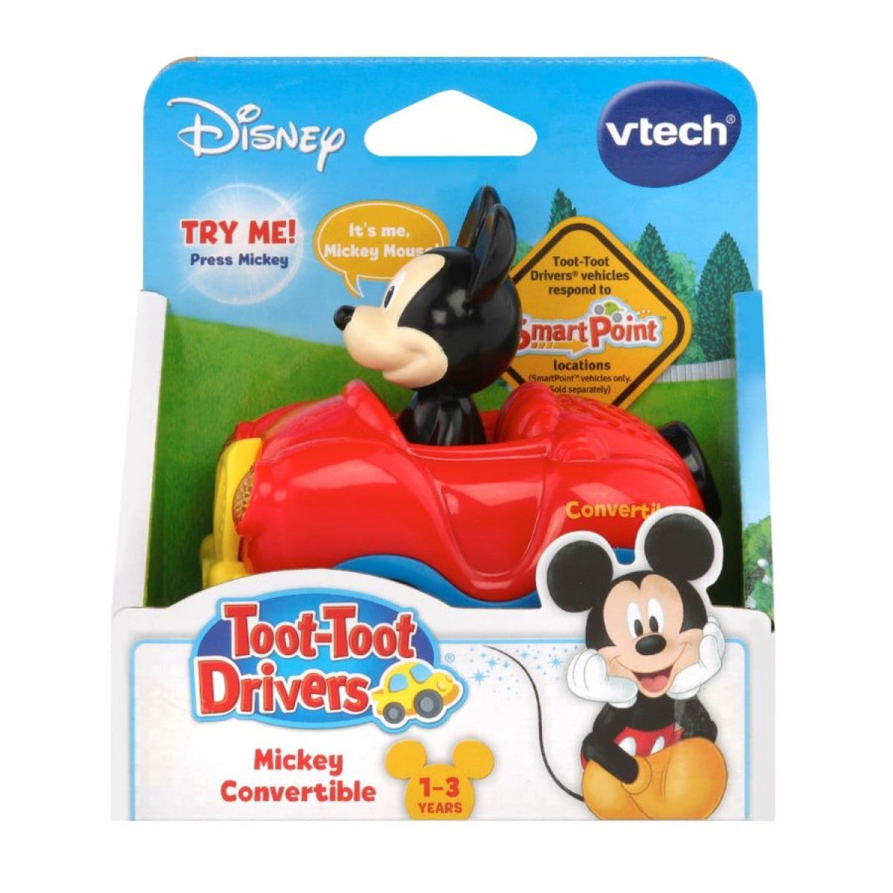 TOOT TOOT DRIVERS DISNEY - MICKEY CONVERTIBLE