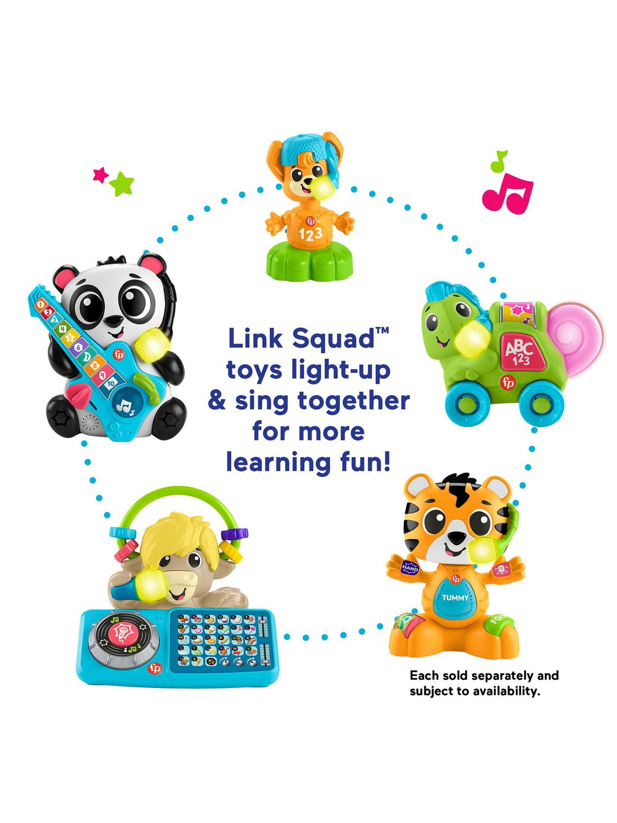 FISHER PRICE - LINK SQUAD A TO Z YAK