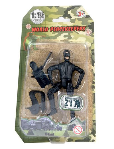 WORLD PEACEKEEPER 1:18 SCALE FIGURE WATER OPS. ASSORTMENT WITH ACCESSORIES - Toyworld Frankston