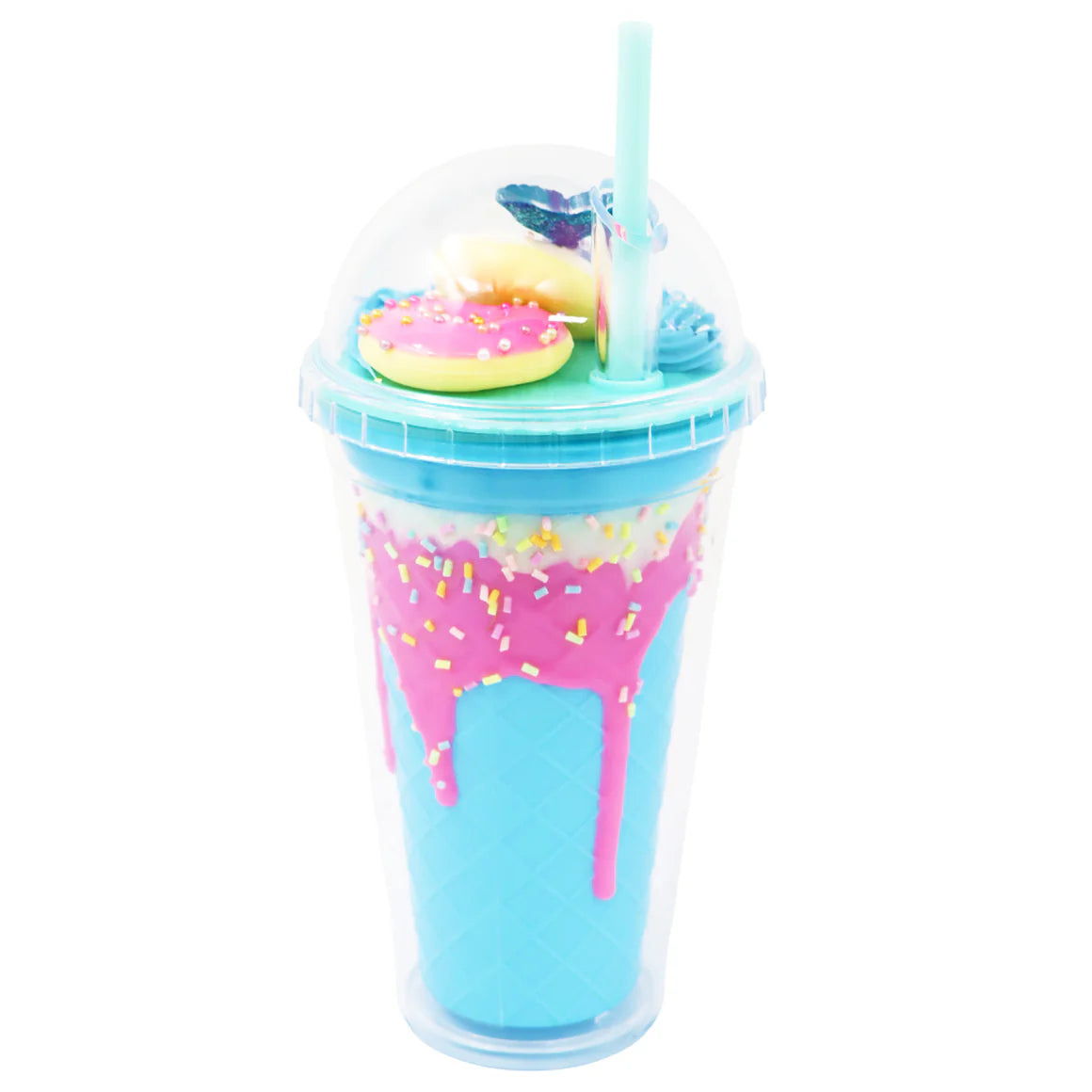 PINK POPPY MERMAID DRINKING CUP - BLUE - Toyworld Frankston