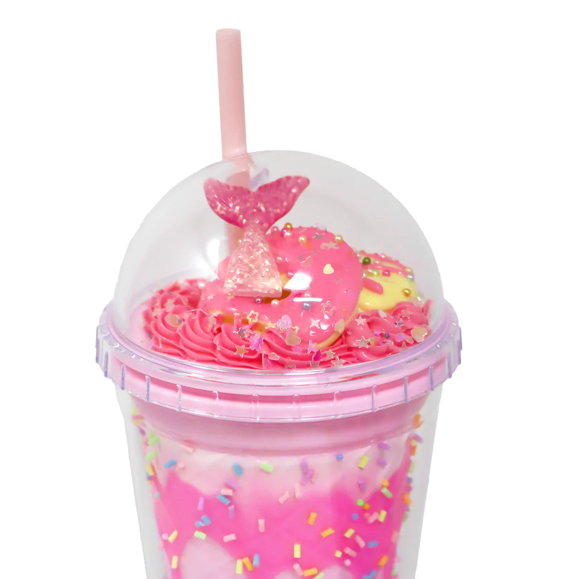 PINK POPPY MERMAID DRINKING CUP - PINK - Toyworld Frankston