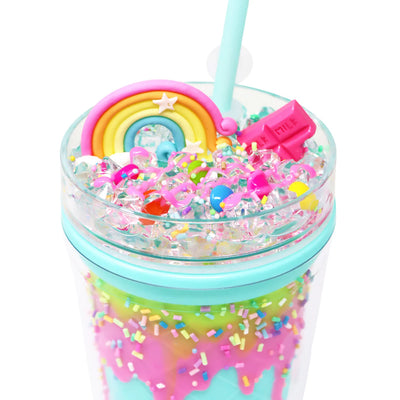 PINK POPPY CANDY DRINKING CUP - AQUA - Toyworld Frankston
