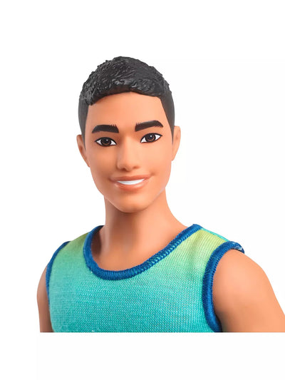 BARBIE FASHIONISTA KEN DOLL #236 WITH BLACK HAIR - Toyworld Frankston