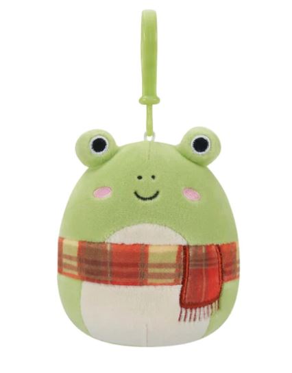 SQUISHMALLOWS - 3.5 INCH CLIP - WENDY THE FROG - Toyworld Frankston