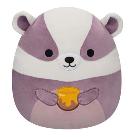 SQUISHMALLOWS - 12 INCH 2023 ASSORTMENT C - MITA HONEY BADGER - Toyworld Frankston