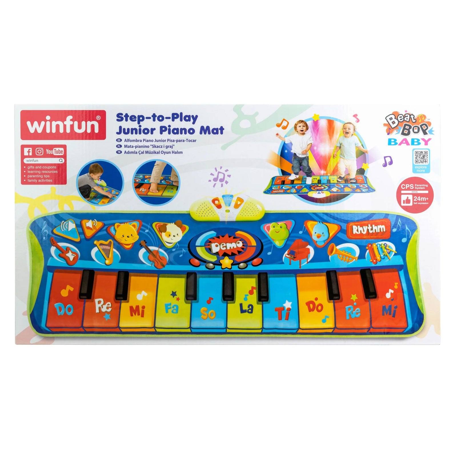 BEAT BOP STEP-TO-PLAY JUNIOR PIANO MAT
