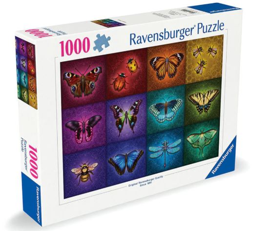 RAVENSBURGER 005544 - WINGED THINGS 1000 PIECE PUZZLE - Toyworld Frankston