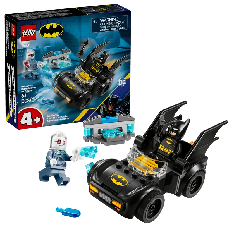 LEGO  76301 DC BATMAN & BATMOBILE VS. MR. FREEZE - Toyworld Frankston