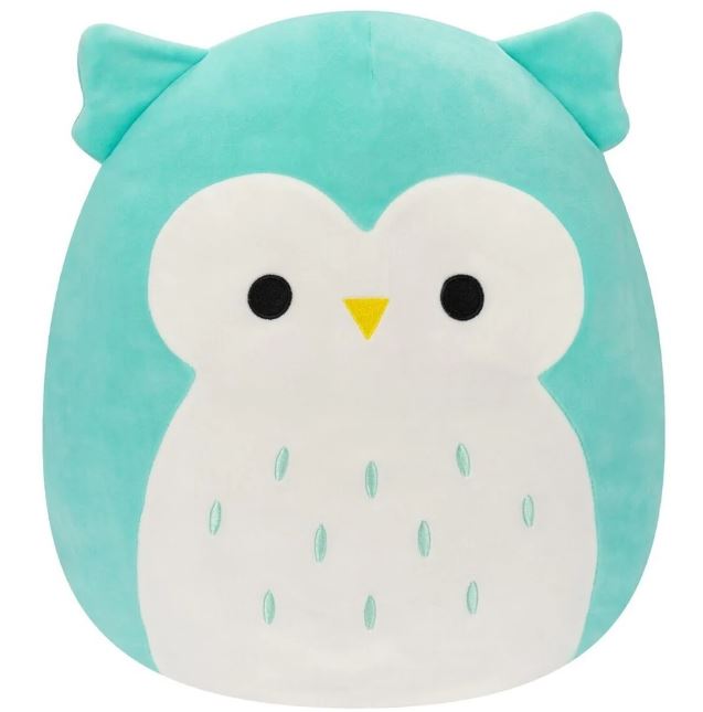 SQUISHMALLOWS -  12 INCH PLUSH - WINSTON  THE OWL - Toyworld Frankston