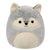 SQUISHMALLOWS -  FUZZAMALLOW 12 INCH PLUSH - WILLY THE WOLF
