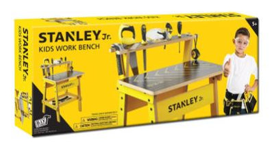 STANLEY JR. - KID'S WOODEN WORKBENCH SET - Toyworld Frankston