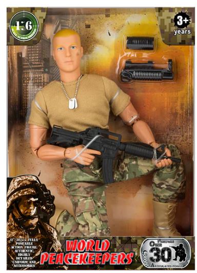 WPK 1:6 MILITARY FIG +ACC - Toyworld Frankston