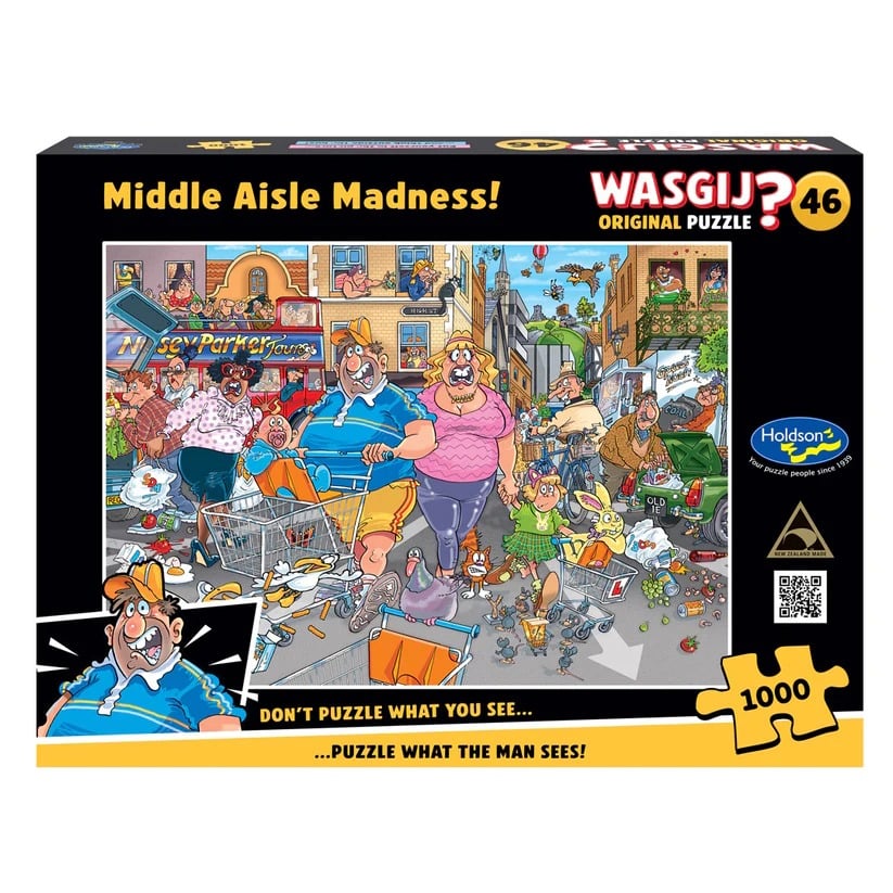 WASGIJ ORIGINAL 46 - MIDDLE AISLE MADNESS