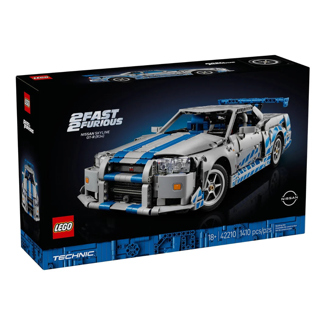 LEGO 42210 TECHNIC - 2 FAST 2 FURIOUS NISSAN SKYLINE G-TR