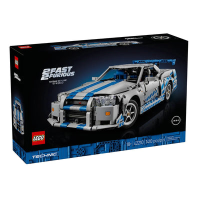 LEGO 42210 TECHNIC - 2 FAST 2 FURIOUS NISSAN SKYLINE G-TR