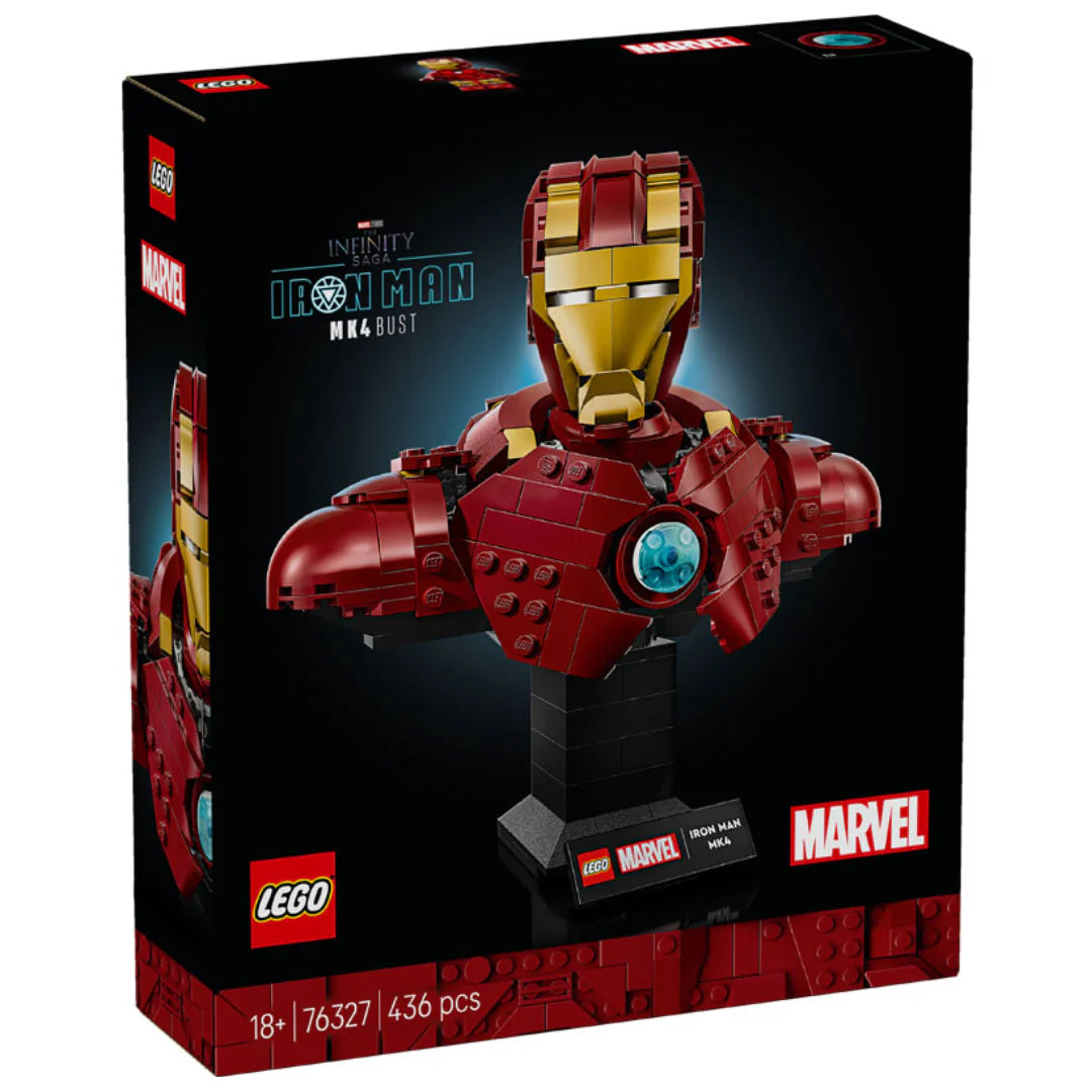 LEGO 76327 MARVEL - IRON MAN MK4 BUST - Toyworld Frankston
