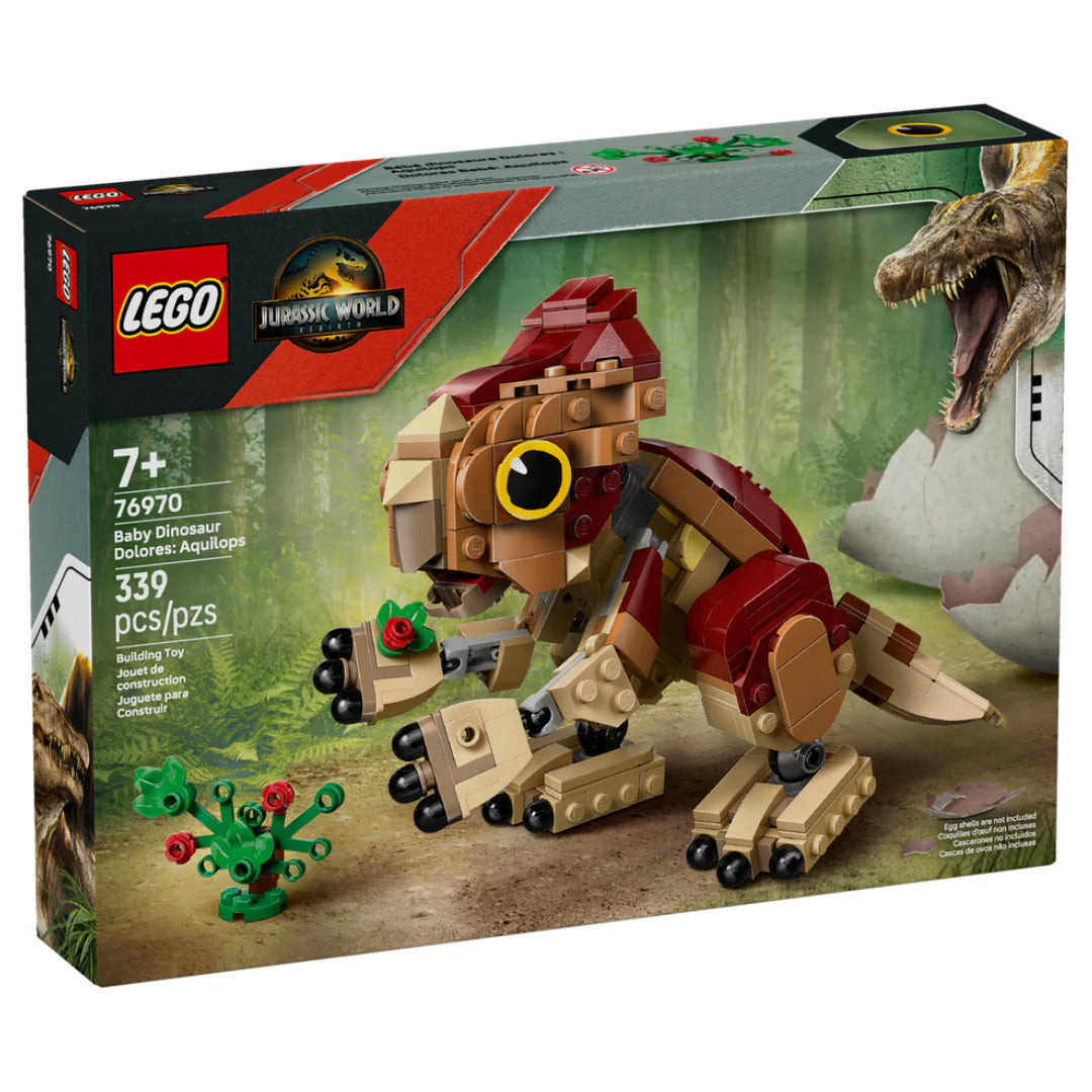 LEGO 76970 JURASSIC WORLD - BABY DINOSAUR DOLORES:AQUILOPS
