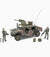 WORLD PEACE KEEPERS - HUMVEE NAVY GREEN - Toyworld Frankston