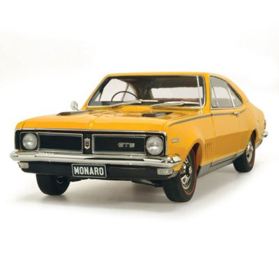 CLASSIC CARLECTABLES 1:18 HOLDEN HG MONARO GTS 350 - INDY ORANGE - Toyworld Frankston
