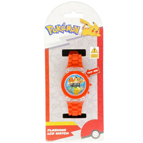 POKEMON - DIGITAL LIGHT UP WATCH - Toyworld Frankston
