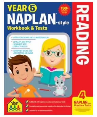 YEAR 5 NAPLAN STYLE READING WORKBOOK AND TESTS