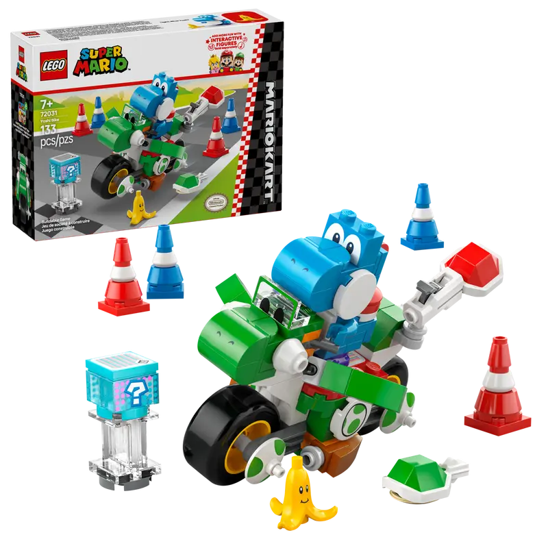 LEGO 72031 SUPER MARIO KART – YOSHI BIKE - Toyworld Frankston