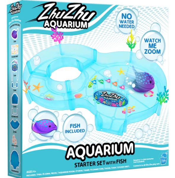 ZHU ZHU STARTER SET WITH FISH - Toyworld Frankston