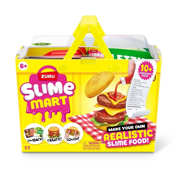 ZURU SLIME MART - SHOPPING BASKET SERIES 1 BURGER - Toyworld Frankston