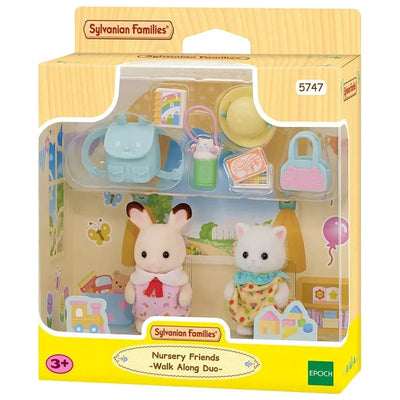 SYLVANIAN FAMILIES - NURSERY FRIENDS - WALK ALONG DUO - Toyworld Frankston