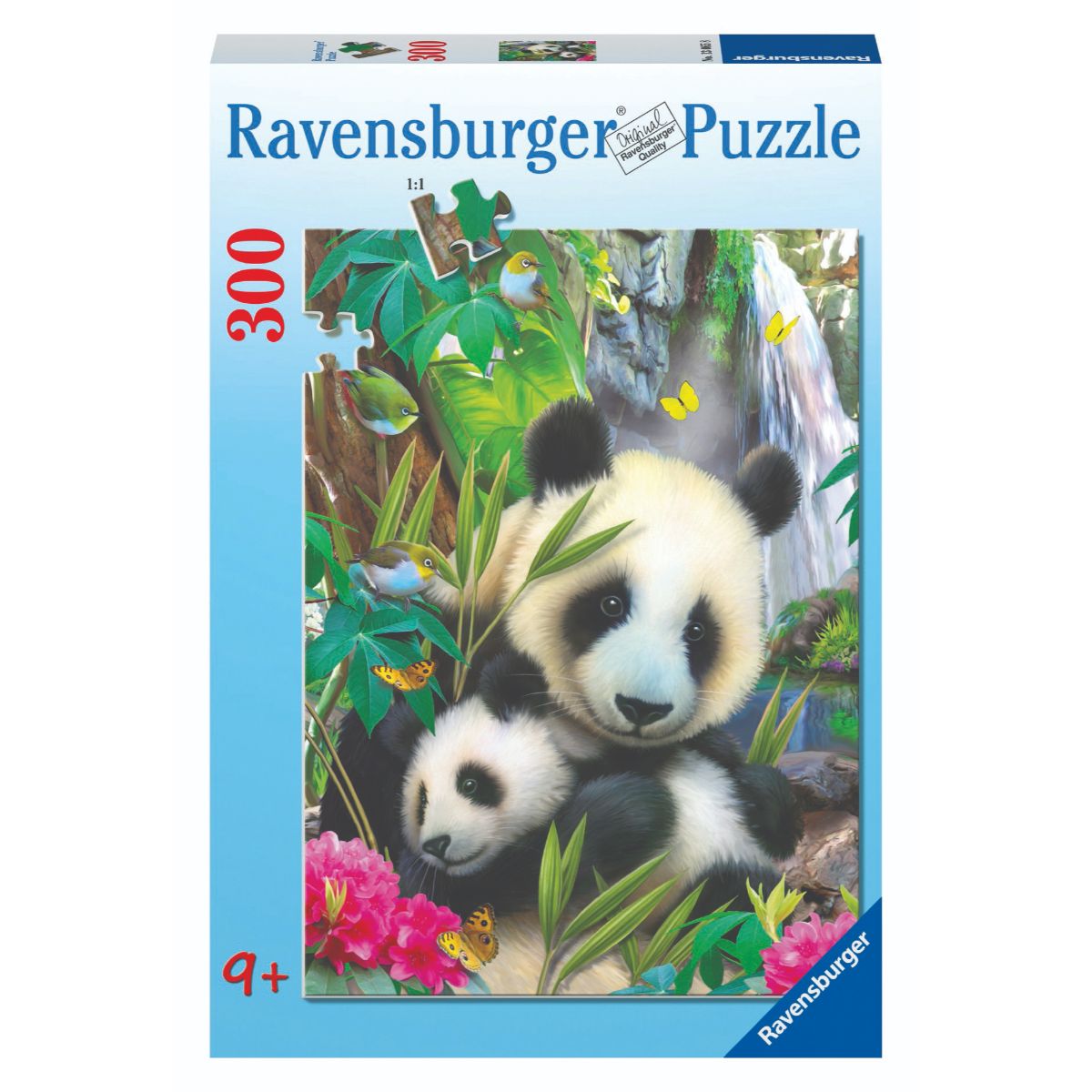 RAVENSBURGER - CUDDLING PANDAS PUZZLE 300 PIECE PUZZLE